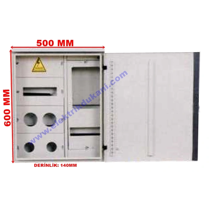 MERT 1504 S.Ü TRİFAZE 2 TR. 2 MN. PRİZLİ ŞANTİYE PANOSU