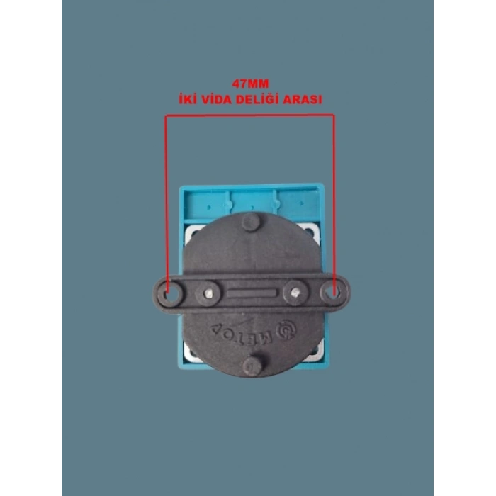 METOP 1x40A Bir Fazlı Monofaze Kutup Değiştirici Pako Şalter(1-0-2) Jeneratör Şalteri