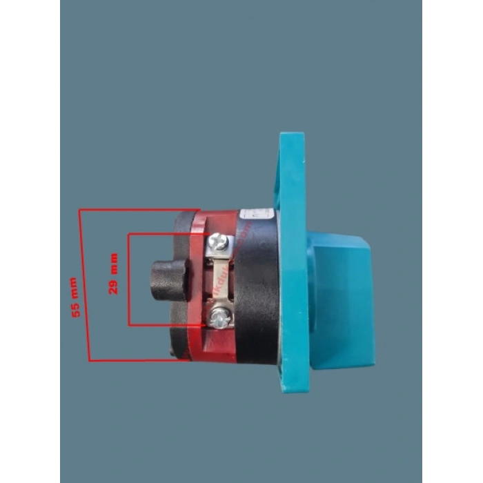 METOP 1x40A Bir Fazlı Monofaze Kutup Değiştirici Pako Şalter(1-0-2) Jeneratör Şalteri