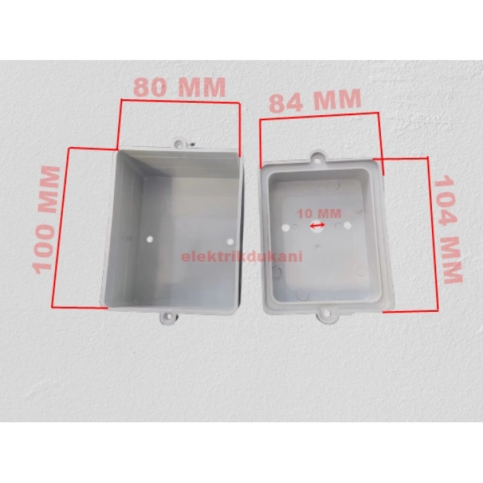 METOP Plastik Pako Şalter Kutusu 16-32A Arası Enversör - Kutup Değiştirici