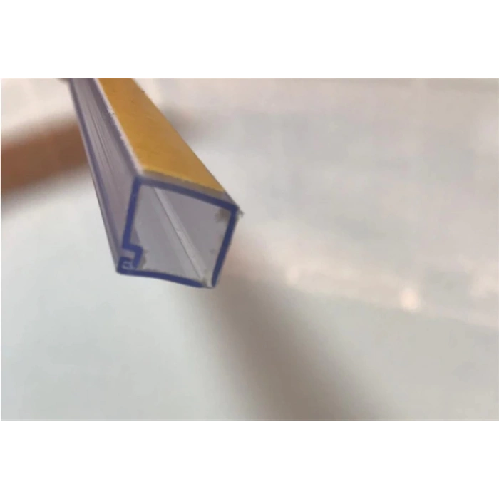 MUTLUSAN 13X12,5 ŞEFFAF YAPIŞKANLI KABLO KANALI EKO