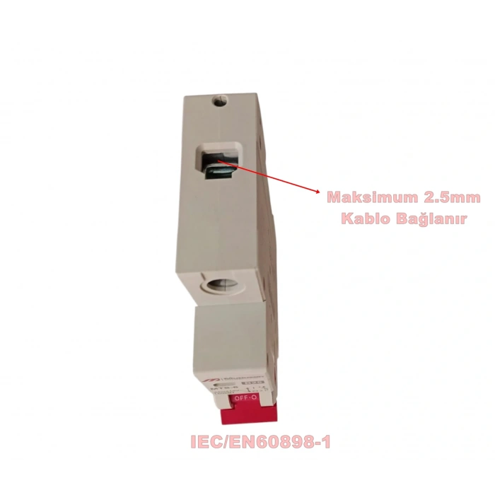 MUTLUSAN 1x16A B 6kA W-Otomat Sigorta Monofaze Tek Fazlı W Otomat Sigorta