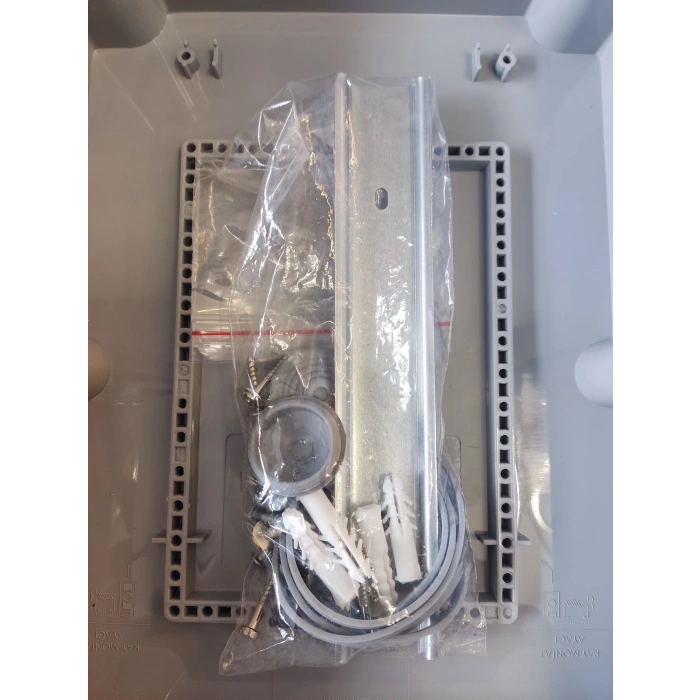 MUTLUSAN 225x311x132 Kombinasyon Kutusu Termoplastik Gri IP65 (Boş)