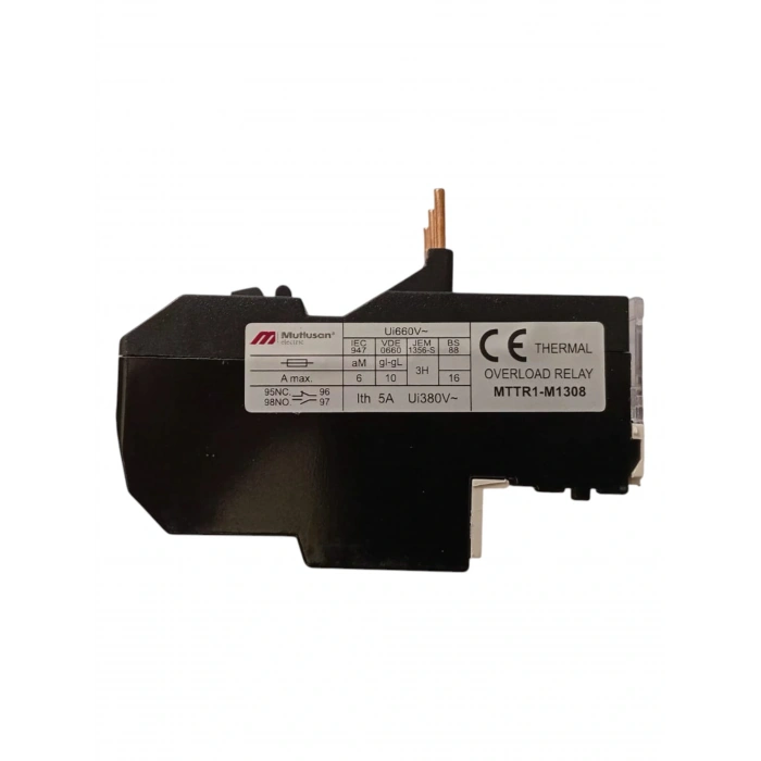 MUTLUSAN 2.5~4A Termik Röle (4 Amper Motor Koruma Termiği)