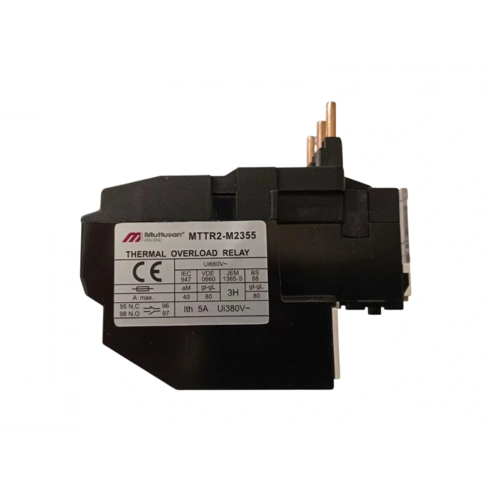 MUTLUSAN 30~40A Termik Röle (40 Amper Motor Koruma Termiği)