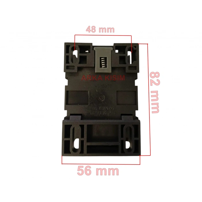 MUTLUSAN 3P 25A 11KW AC Kontaktör 220v 1NO+1NC (25 Amper 220 Volt 1 Açık 1 Kapalı Kontak Trifaze Kontaktör)