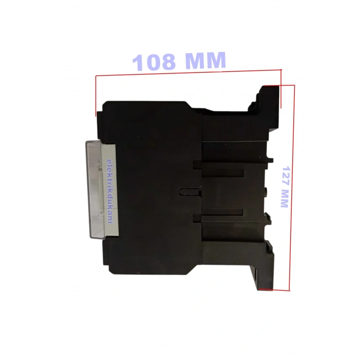 MUTLUSAN 3P 40A 18.5KW AC Kontaktör 220v 1NO+1NC (40 Amper 220 Volt 1 Açık 1 Kapalı Kontak Trifaze Kontaktör)