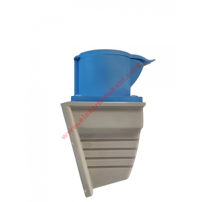 MUTLUSAN 3x32A Monofaze 2P+T IP44 Duvar Prizi