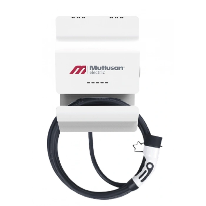 MUTLUSAN 400v Giriş 3Faz 22kW Duvar Tipi Soketli Şarj Ünitesi (Kablosuz)
