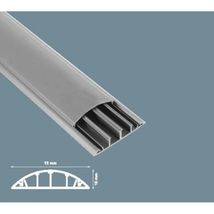 MUTLUSAN 75X18 BALIK SIRTI KABLO KANALI YAPIŞKANLI