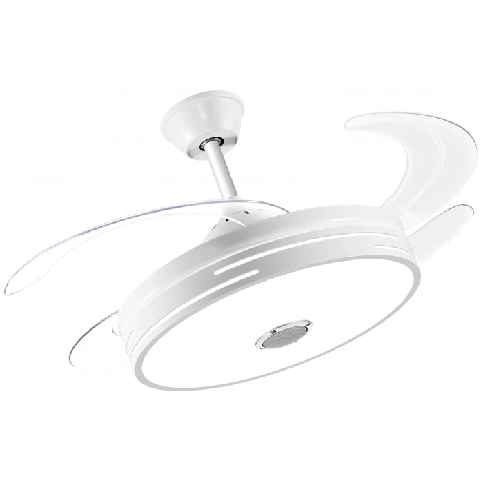 MUTLUSAN Aydınlatmalı Tavan Vantilatörü Bluetoothlu + Kumandalı