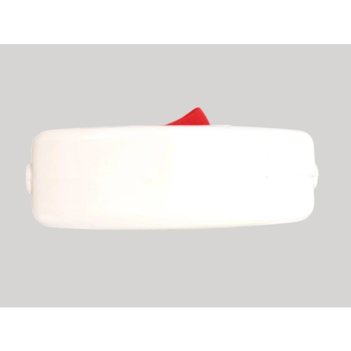 MUTLUSAN Plastik Arapuar Anahtar Kırmızı/Beyaz (Tik Tak Anahtar)