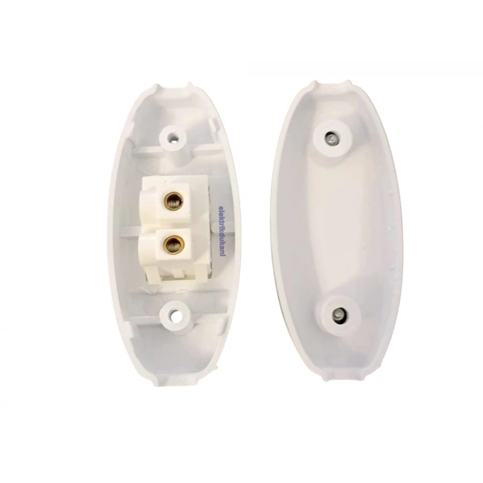 MUTLUSAN Plastik Arapuar Anahtar Kırmızı/Beyaz (Tik Tak Anahtar)