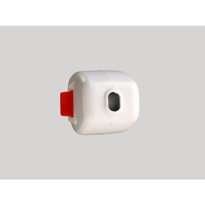 MUTLUSAN Plastik Arapuar Anahtar Kırmızı/Beyaz (Tik Tak Anahtar)