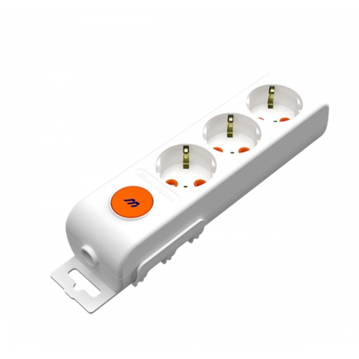 MUTLUSAN Rİ-TECH ÜÇLÜ TOPRAKLI GRUP PRİZ KLEMENSLİ ANAHTARLI