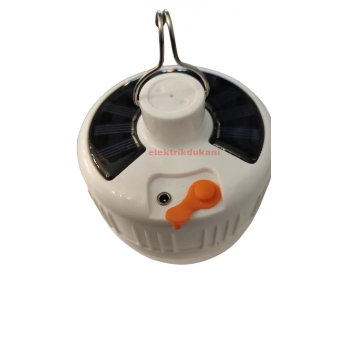 MUTLUSAN Solarlı Kamp Feneri 24w Solar + Elektrik Şarjlı