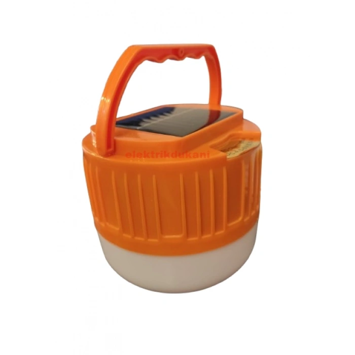 MUTLUSAN Solarlı Kamp Feneri 40+5w Solar + Elektrik Şarjlı