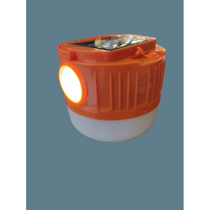 MUTLUSAN Solarlı Kamp Feneri 40+5w Solar + Elektrik Şarjlı