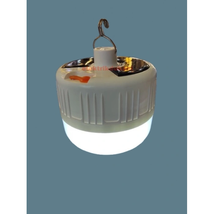 MUTLUSAN Solarlı Kamp Feneri 40w Solar + Elektrik Şarjlı