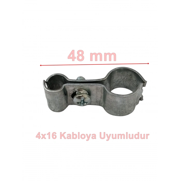 MUTLUSAN Tandır Kroşe No:4 Antigron Çelik Tel Kroşesi (4x16)