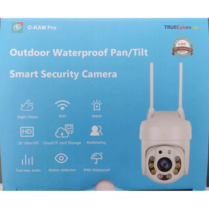 O-KAM Pro 3011 Wi-Fi PTZ 360? İç ve Dış Mekan Akıllı Kamera 3MP - 5MP IP66