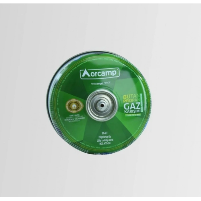 ORCAMP Yedek Ocak Tüp Gaz Kartuşu 230gr (kts-230)