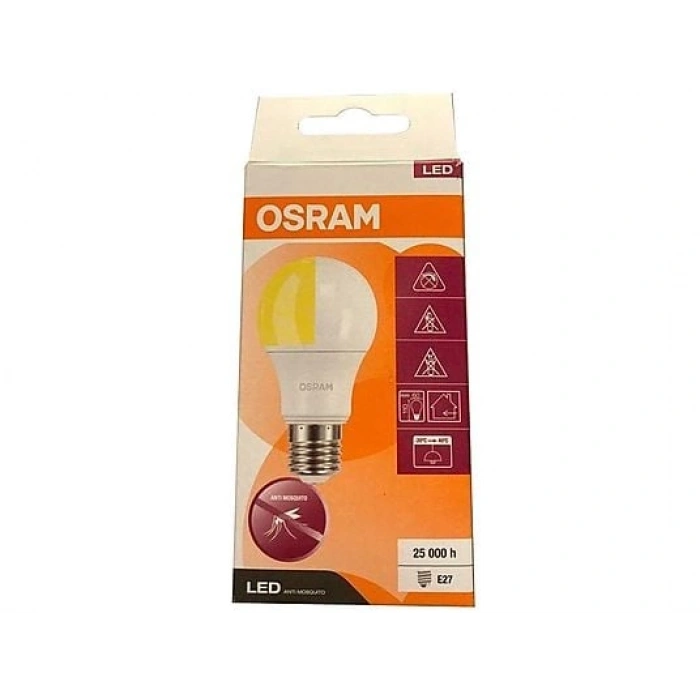 OSRAM 8w Led Ampul Sinek Kovucu Özellikli 6500k BEYAZ Işık ve Sinek Kovucu Sarı Işık Modu (E-27 Anti Mosquito)