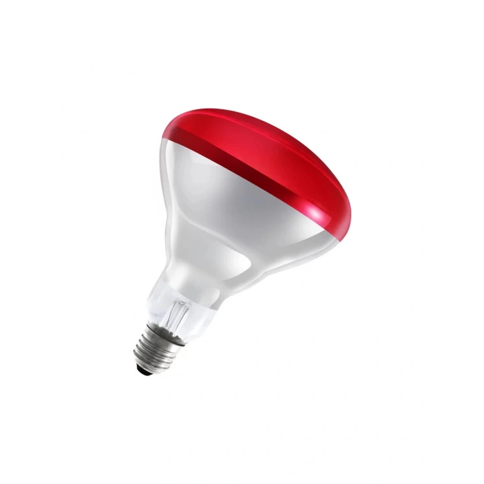 OSRAM Ledvance 250w E-27 Duylu İnfrared Kırmızı Isı Ampulu Kuluçka Civciv Evcil Hayvan ve ortam Isıtma