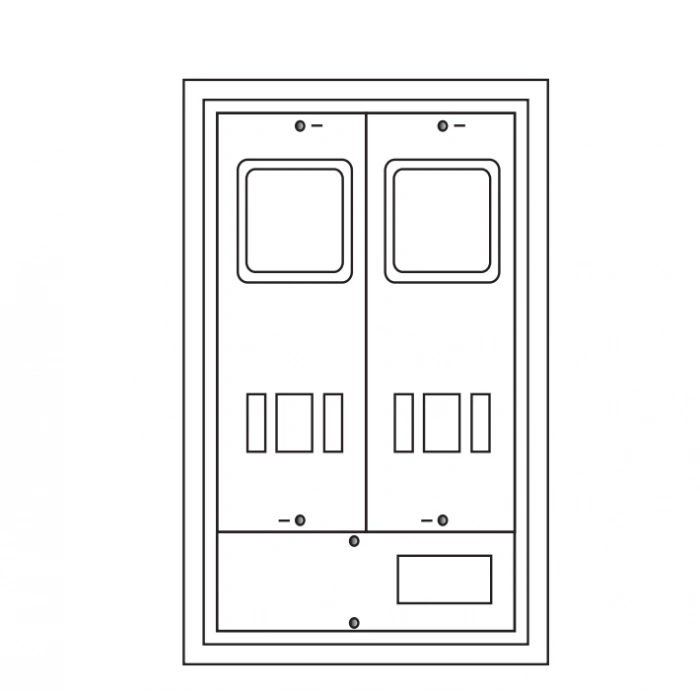 ÖZPA 1002 S.A. 2 MONOFAZE SAYAÇLI PANO