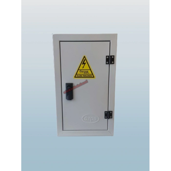 ÖZPA 1605 Sıva Altı 1 Trifaze Sayaçlı Pano 10 Otomatlı S.A.