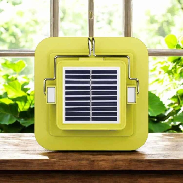 PANTHER Taşınabilir USB Type-C Şarjlı Solar Şarjlı Led Kamp Armatür Lambası 3000K-4000K-6400K Fonksiyonlu