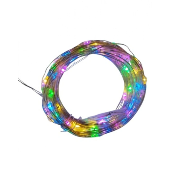 Peri Led RGB 10mt Pilli Süsleme Ledi (10 Metrelik Piller Hariç )