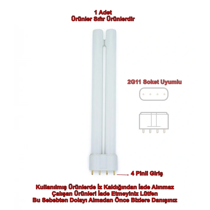 PHILIPS MASTER 36w PLL-4P 840 Floresan Spot Ampul