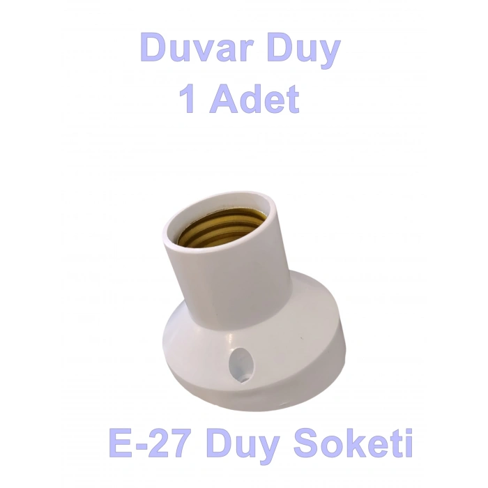 İthal Plastik E-27 Duvar Duy