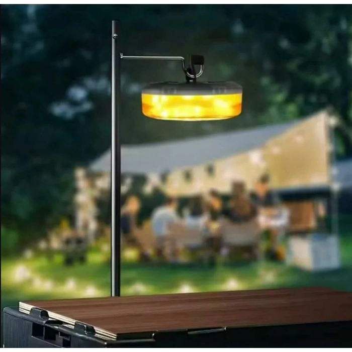 POWERDEX 10mt Şarjlı Telli Peri Ledli 8 Animasyonlu Günışığı ve RGB Renk Makaralı Süsleme Ledi