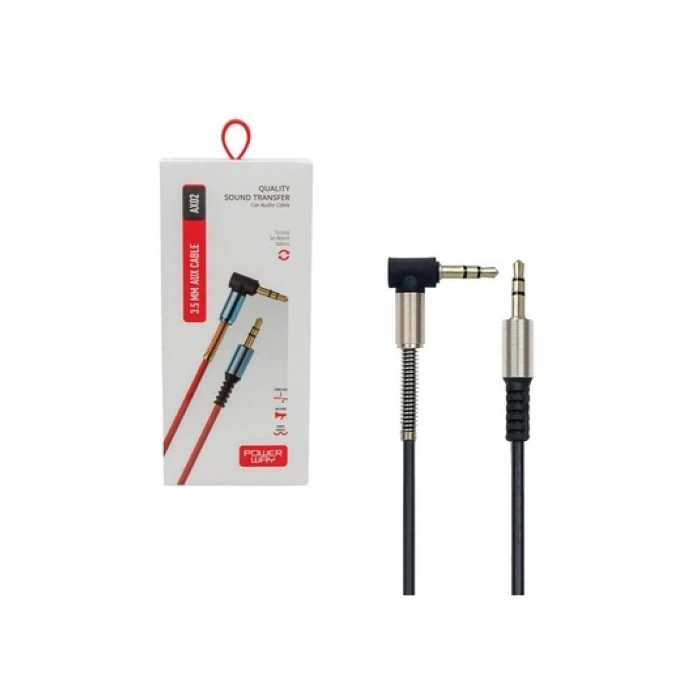 POWERWAY L TİP AUX CABLE 1 MT