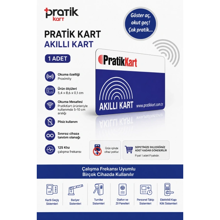PRATİK KART AKILLI KART