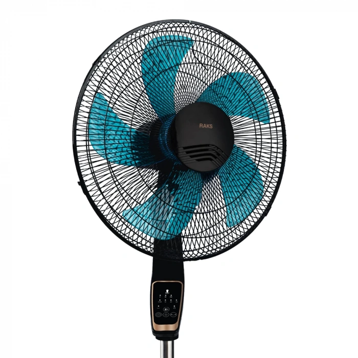 RAKS 18inç / 45cm 75w Ayaklı Vantilatör 3 Kademe Uzaktan Kumandalı Dijital Zaman Ayarlı 220v