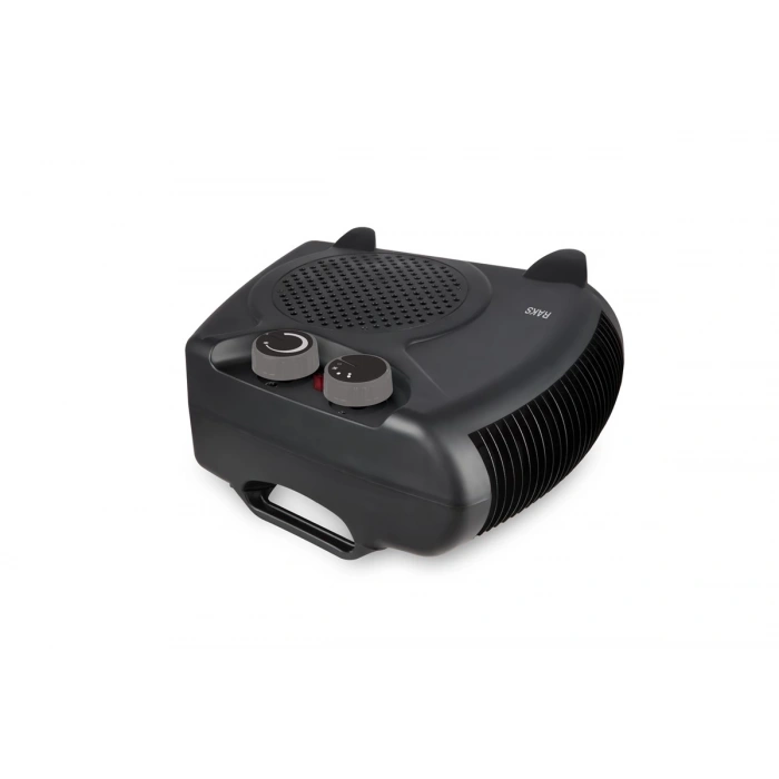 RAKS 2000w Elektrikli Fanlı Isıtıcı 2 Kademe Termostadlı Siyah Rax PF 20