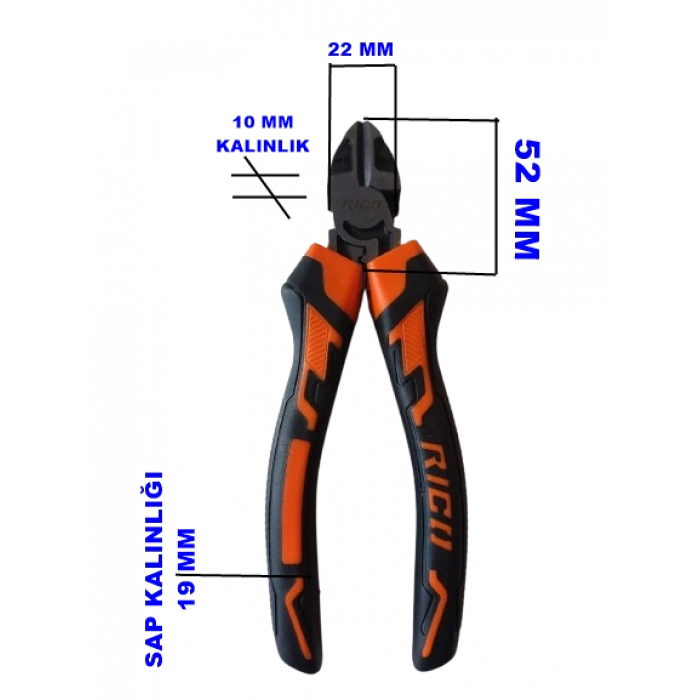 RICO Profesyonel Kombine Yankeski 160 Mm 6