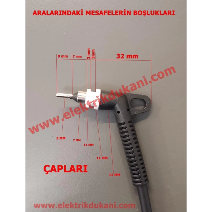 SAÇ DÜZLEŞTİRİCİ GÜÇ KABLOSU TİP 1