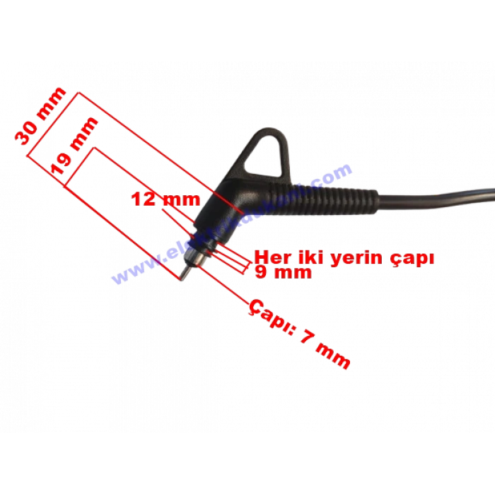 SAÇ DÜZLEŞTİRİCİ GÜÇ KABLOSU TİP 6
