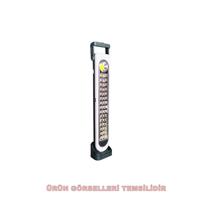 Şarjlı Işıldak 45w 45 Smd +1 Cob Power Ledli Solar Şarjlı Micro Şarj Girişli