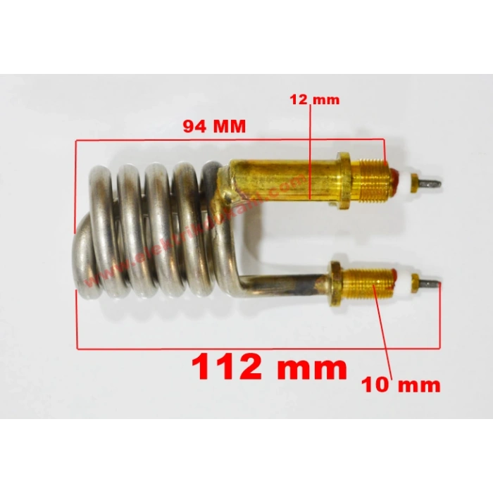 Sıcak Musluk 3Kw Musluk Şofben Rezistansı  (Eski Tip)