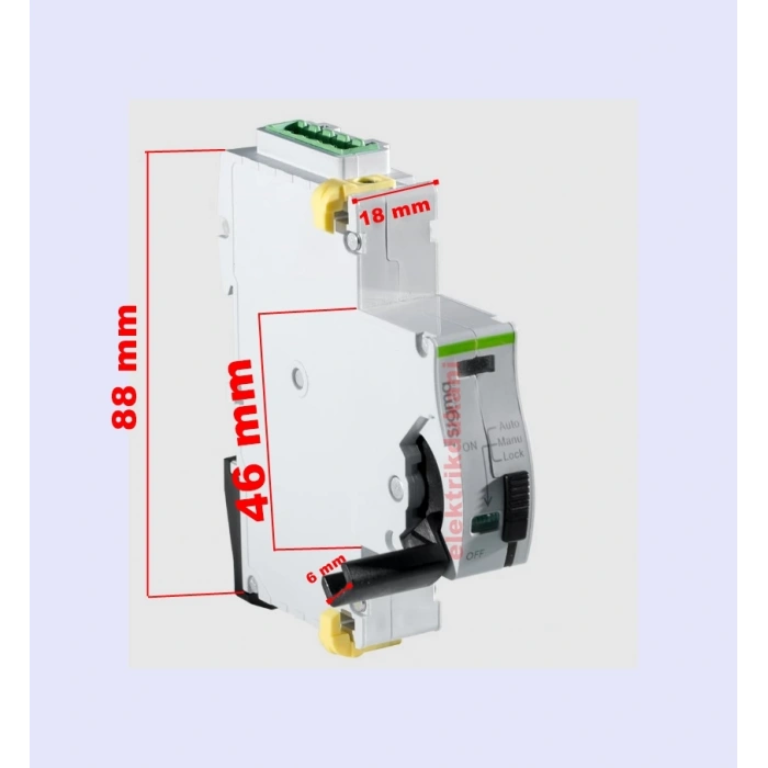 SİGMA Kaçak Akım Rolesi Otomatik Kaldırma Yeniden Başlatma Kurma Ünitesi
