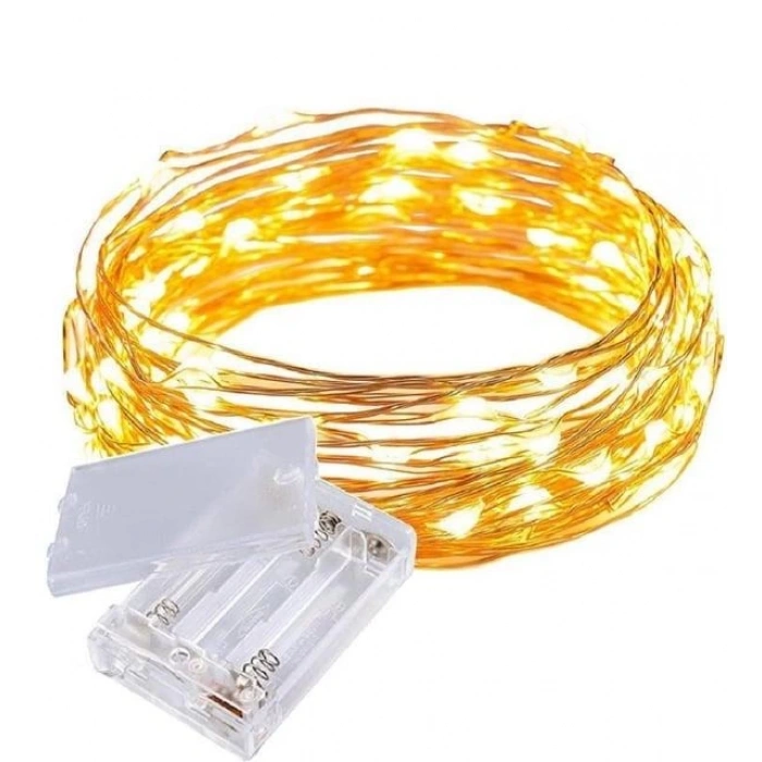 3mt Pilli Süsleme Ledi GÜNIŞIĞI Peri Led (3 Metrelik Gün Işığı Piller Hariç)