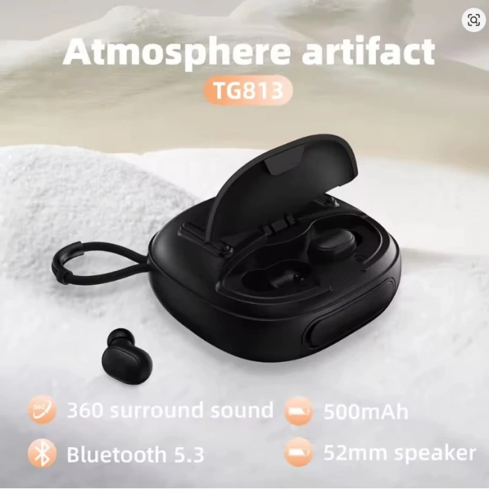 T&G Ses Bombası Kulaklıklı Hoparlör Bluetooth Aux-Usb-Sd-Fm Destekli Kablosuz Taşınabilir Wireless 5w