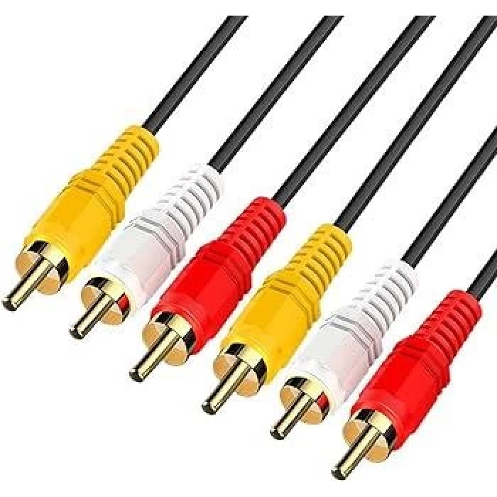 TOS-TOS 3 RCA 3 RCA SES VE GÖRÜNTÜ AKTARIM KABLOSU