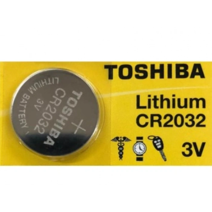 TOSHIBA CR-2032 3v Araba Kumandası Baskül vs Pili