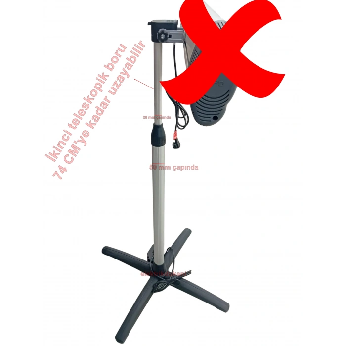 Ufo Ayağı Devrilme Emniyetli Teleskopik Stand(Orjinal UFO)